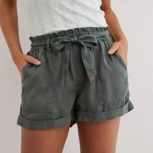 Aerie Paper Bag Mom Shorts
